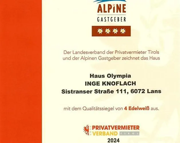 Haus Olympia Apartament